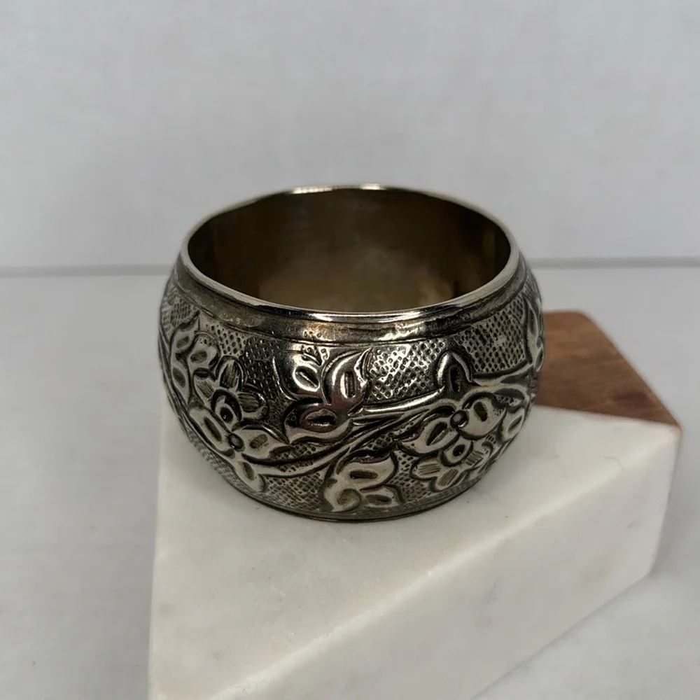Vintage Silver Art Nouveau Scrollwork Bracelet lot C20